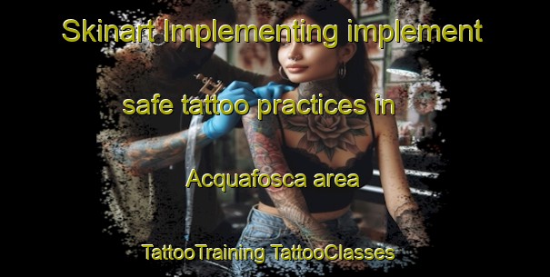 Skinart Implementing implement safe tattoo practices in Acquafosca area | #TattooTraining #TattooClasses #SkinartTraining-Italy