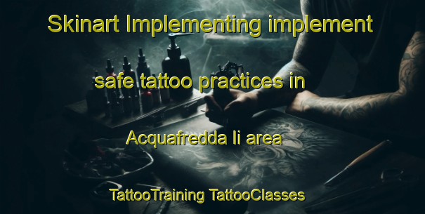 Skinart Implementing implement safe tattoo practices in Acquafredda Ii area | #TattooTraining #TattooClasses #SkinartTraining-Italy