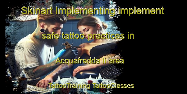 Skinart Implementing implement safe tattoo practices in Acquafredda Ii area | #TattooTraining #TattooClasses #SkinartTraining-Italy