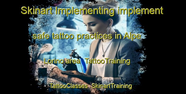 Skinart Implementing implement safe tattoo practices in Alpe Lorino area | TattooTraining | TattooClasses | SkinartTraining-Italy