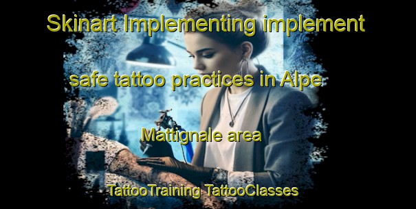 Skinart Implementing implement safe tattoo practices in Alpe Mattignale area | #TattooTraining #TattooClasses #SkinartTraining-Italy