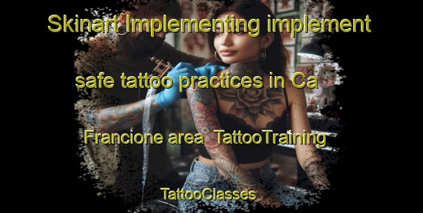 Skinart Implementing implement safe tattoo practices in Ca  Francione area | TattooTraining | TattooClasses | SkinartTraining-Italy