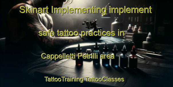 Skinart Implementing implement safe tattoo practices in Cappelletti Petrilli area | #TattooTraining #TattooClasses #SkinartTraining-Italy