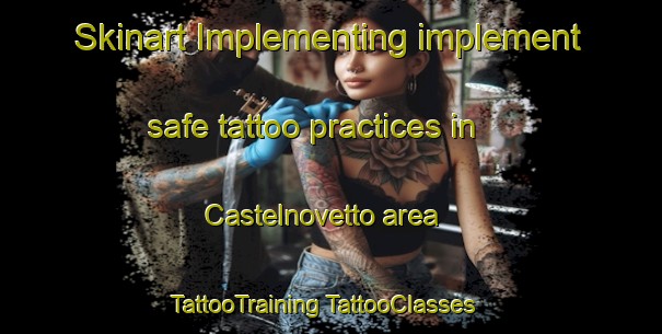 Skinart Implementing implement safe tattoo practices in Castelnovetto area | #TattooTraining #TattooClasses #SkinartTraining-Italy