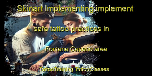 Skinart Implementing implement safe tattoo practices in Fontana Capano area | #TattooTraining #TattooClasses #SkinartTraining-Italy