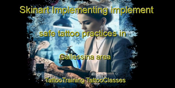 Skinart Implementing implement safe tattoo practices in Gallessina area | #TattooTraining #TattooClasses #SkinartTraining-Italy