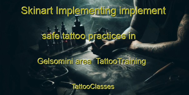 Skinart Implementing implement safe tattoo practices in Gelsomini area | TattooTraining | TattooClasses | SkinartTraining-Italy