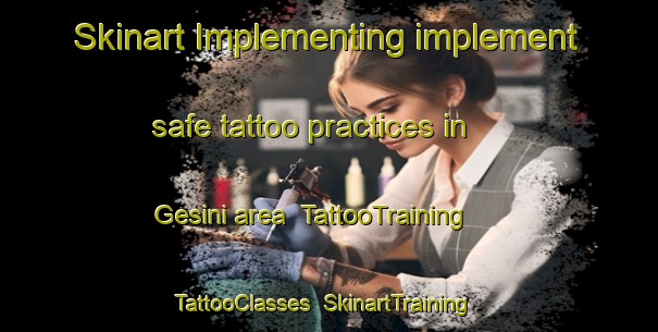 Skinart Implementing implement safe tattoo practices in Gesini area | TattooTraining | TattooClasses | SkinartTraining-Italy