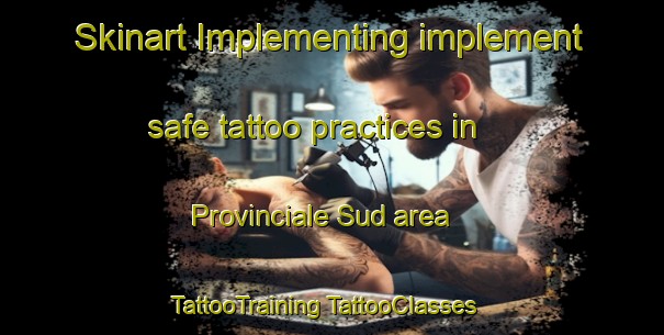 Skinart Implementing implement safe tattoo practices in Provinciale Sud area | #TattooTraining #TattooClasses #SkinartTraining-Italy