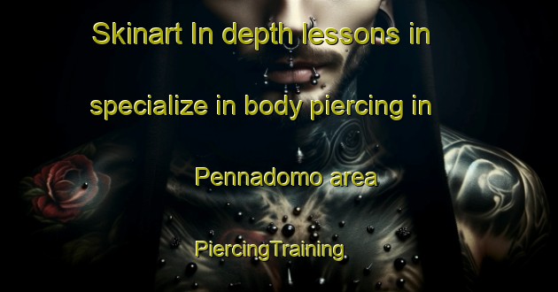 Skinart In-depth lessons in specialize in body piercing in Pennadomo area | PiercingTraining | PiercingClasses | SkinartTraining-Italy