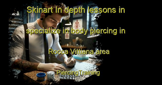 Skinart In-depth lessons in specialize in body piercing in Rocca Vittiana area | PiercingTraining | PiercingClasses | SkinartTraining-Italy