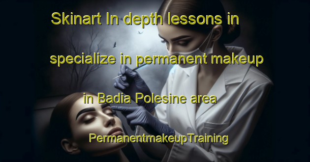 Skinart In-depth lessons in specialize in permanent makeup in Badia Polesine area | PermanentmakeupTraining | PermanentmakeupClasses | SkinartTraining-Italy