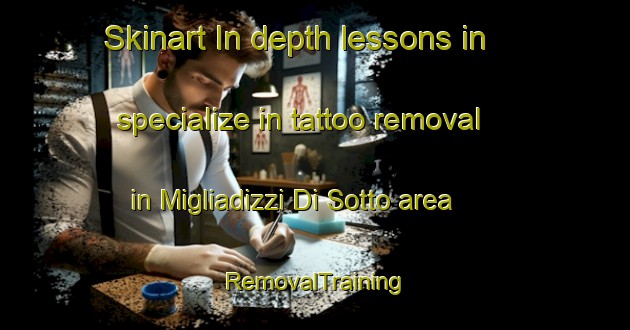 Skinart In-depth lessons in specialize in tattoo removal in Migliadizzi Di Sotto area | RemovalTraining | RemovalClasses | SkinartTraining-Italy