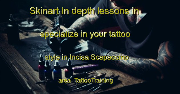 Skinart In-depth lessons in specialize in your tattoo style in Incisa Scapaccino area | TattooTraining | TattooClasses | SkinartTraining-Italy