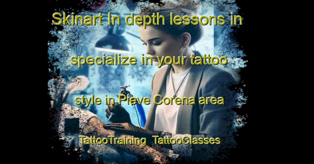 Skinart In-depth lessons in specialize in your tattoo style in Pieve Corena area | TattooTraining | TattooClasses | SkinartTraining-Italy