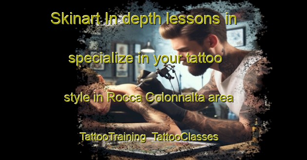 Skinart In-depth lessons in specialize in your tattoo style in Rocca Colonnalta area | TattooTraining | TattooClasses | SkinartTraining-Italy
