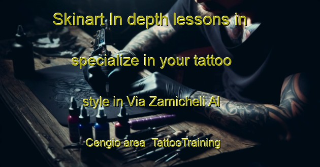 Skinart In-depth lessons in specialize in your tattoo style in Via Zamicheli Al Cengio area | TattooTraining | TattooClasses | SkinartTraining-Italy
