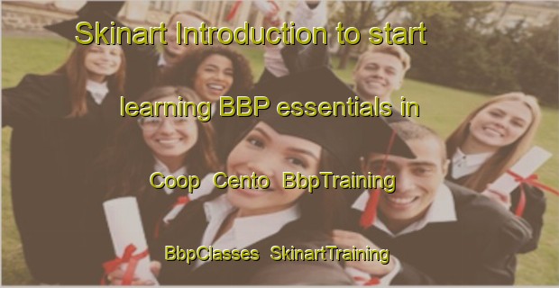 Skinart Introduction to start learning BBP essentials in Coop  Cento | BbpTraining | BbpClasses | SkinartTraining-Italy
