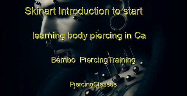 Skinart Introduction to start learning body piercing in Ca  Bembo | #PiercingTraining #PiercingClasses #SkinartTraining-Italy