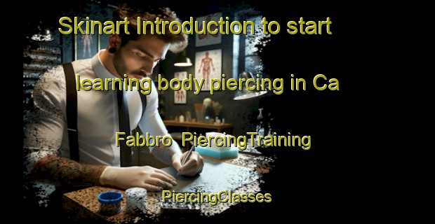 Skinart Introduction to start learning body piercing in Ca  Fabbro | #PiercingTraining #PiercingClasses #SkinartTraining-Italy