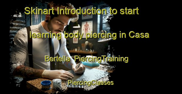 Skinart Introduction to start learning body piercing in Casa Bertella | #PiercingTraining #PiercingClasses #SkinartTraining-Italy