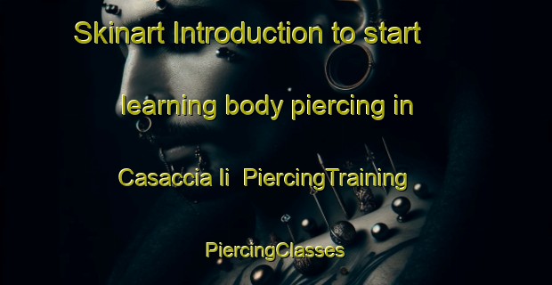 Skinart Introduction to start learning body piercing in Casaccia Ii | #PiercingTraining #PiercingClasses #SkinartTraining-Italy