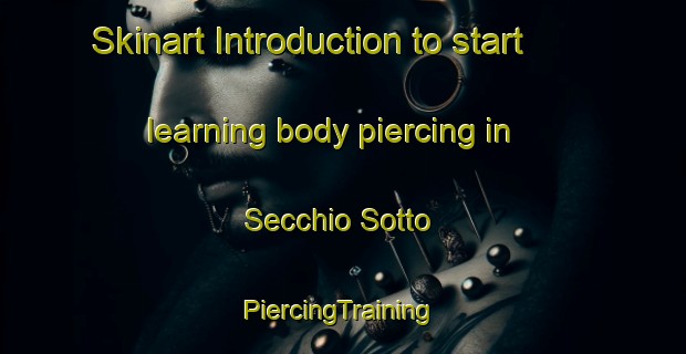 Skinart Introduction to start learning body piercing in Secchio Sotto | #PiercingTraining #PiercingClasses #SkinartTraining-Italy