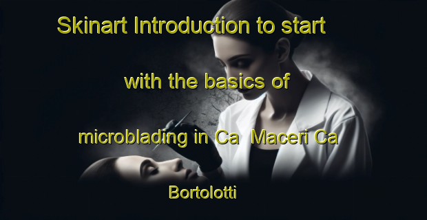 Skinart Introduction to start with the basics of microblading in Ca  Maceri Ca  Bortolotti | MicrobladingTraining | MicrobladingClasses | SkinartTraining-Italy