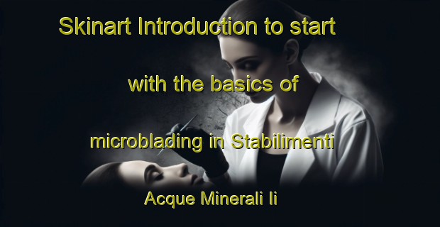 Skinart Introduction to start with the basics of microblading in Stabilimenti Acque Minerali Ii | MicrobladingTraining | MicrobladingClasses | SkinartTraining-Italy