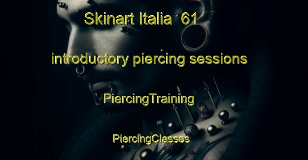 Skinart Italia  61 introductory piercing sessions | PiercingTraining | PiercingClasses | SkinartTraining-Italy