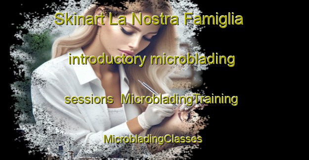 Skinart La Nostra Famiglia introductory microblading sessions | MicrobladingTraining | MicrobladingClasses | SkinartTraining-Italy