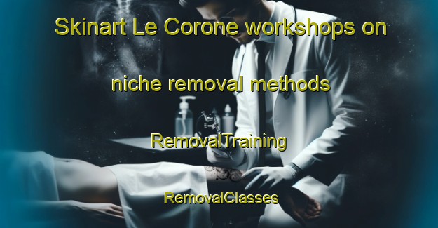 Skinart Le Corone workshops on niche removal methods | RemovalTraining | RemovalClasses | SkinartTraining-Italy