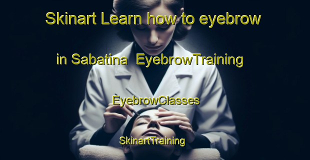 Skinart Learn how to eyebrow in Sabatina | EyebrowTraining | EyebrowClasses | SkinartTraining-Italy