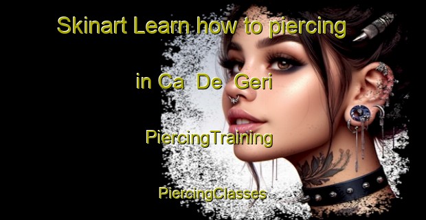 Skinart Learn how to piercing in Ca  De  Geri | #PiercingTraining #PiercingClasses #SkinartTraining-Italy