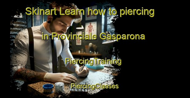 Skinart Learn how to piercing in Provinciale Gasparona | #PiercingTraining #PiercingClasses #SkinartTraining-Italy