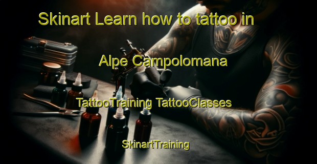 Skinart Learn how to tattoo in Alpe Campolomana | #TattooTraining #TattooClasses #SkinartTraining-Italy