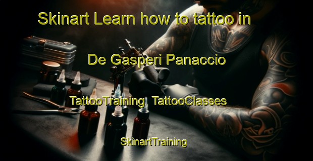 Skinart Learn how to tattoo in De Gasperi Panaccio | TattooTraining | TattooClasses | SkinartTraining-Italy
