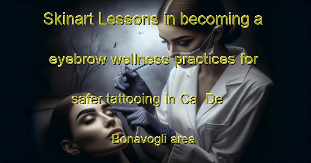 Skinart Lessons in becoming a eyebrow wellness practices for safer tattooing in Ca  De  Bonavogli area | EyebrowTraining | EyebrowClasses | SkinartTraining-Italy