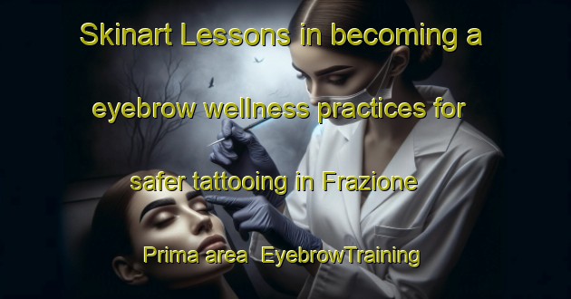 Skinart Lessons in becoming a eyebrow wellness practices for safer tattooing in Frazione Prima area | EyebrowTraining | EyebrowClasses | SkinartTraining-Italy