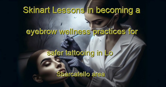 Skinart Lessons in becoming a eyebrow wellness practices for safer tattooing in Lo Sbarcatello area | EyebrowTraining | EyebrowClasses | SkinartTraining-Italy