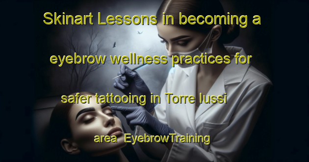 Skinart Lessons in becoming a eyebrow wellness practices for safer tattooing in Torre Iussi area | EyebrowTraining | EyebrowClasses | SkinartTraining-Italy