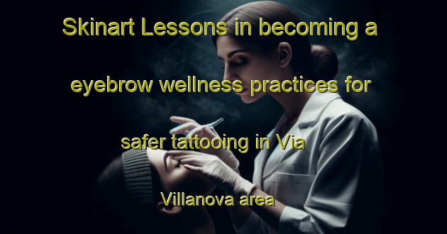 Skinart Lessons in becoming a eyebrow wellness practices for safer tattooing in Via Villanova area | EyebrowTraining | EyebrowClasses | SkinartTraining-Italy