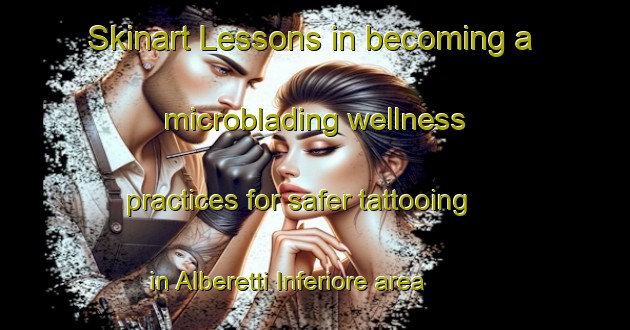 Skinart Lessons in becoming a microblading wellness practices for safer tattooing in Alberetti Inferiore area | MicrobladingTraining | MicrobladingClasses | SkinartTraining-Italy