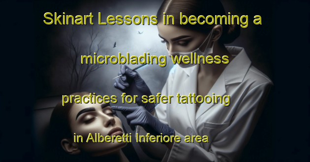Skinart Lessons in becoming a microblading wellness practices for safer tattooing in Alberetti Inferiore area | MicrobladingTraining | MicrobladingClasses | SkinartTraining-Italy