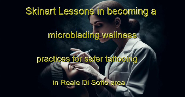 Skinart Lessons in becoming a microblading wellness practices for safer tattooing in Reale Di Sotto area | MicrobladingTraining | MicrobladingClasses | SkinartTraining-Italy