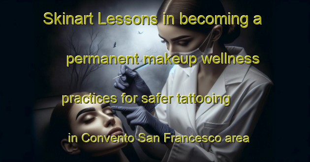 Skinart Lessons in becoming a permanent makeup wellness practices for safer tattooing in Convento San Francesco area | PermanentmakeupTraining | PermanentmakeupClasses | SkinartTraining-Italy
