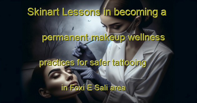 Skinart Lessons in becoming a permanent makeup wellness practices for safer tattooing in Foxi E Sali area | PermanentmakeupTraining | PermanentmakeupClasses | SkinartTraining-Italy
