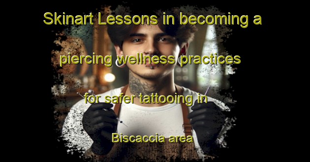 Skinart Lessons in becoming a piercing wellness practices for safer tattooing in Biscaccia area | PiercingTraining | PiercingClasses | SkinartTraining-Italy