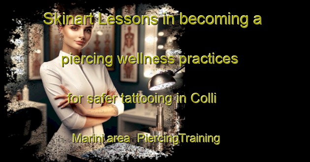 Skinart Lessons in becoming a piercing wellness practices for safer tattooing in Colli Marini area | PiercingTraining | PiercingClasses | SkinartTraining-Italy