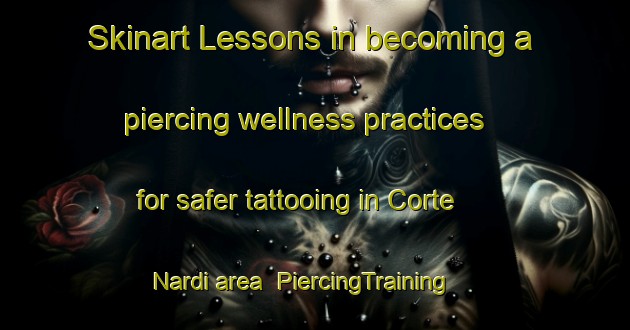 Skinart Lessons in becoming a piercing wellness practices for safer tattooing in Corte Nardi area | PiercingTraining | PiercingClasses | SkinartTraining-Italy